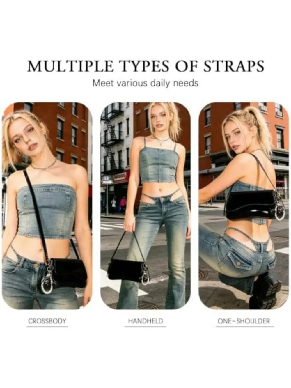 Stylish Hobo Bag for Women with Cherry Pendant | Versatile Crossbody Shoulder